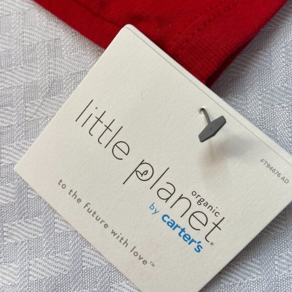Carter's Bodysuit & Pants Set Love is Everything Little Planet NWT 18MO - Picture 6 of 7
